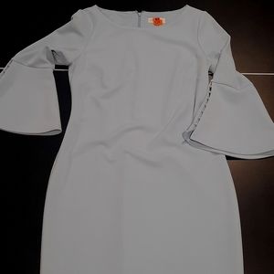 Calvin Klein pale blue pencil dress sz 6